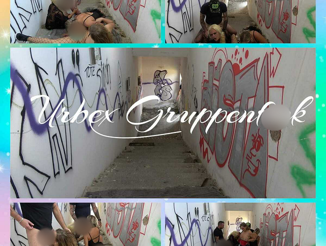 Download: Nicix-Fetish - Urbex/Outdoor Gruppensex...