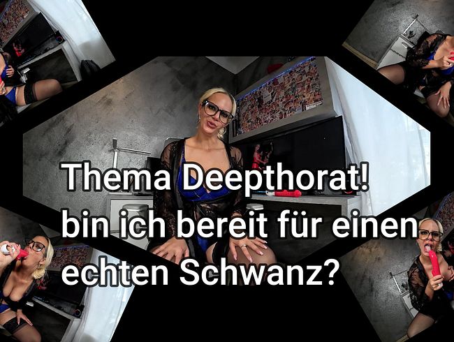 Download: Nicix-Fetish - Thema Deepthroat! bin ich bereit für einen echten Schwanz???
