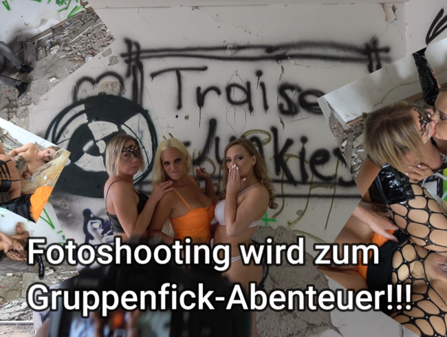 Download: Nicix-Fetish - Waaas??? Aus Fotoshooting entwickelt sich spontan ein outdoor Gruppenfick!