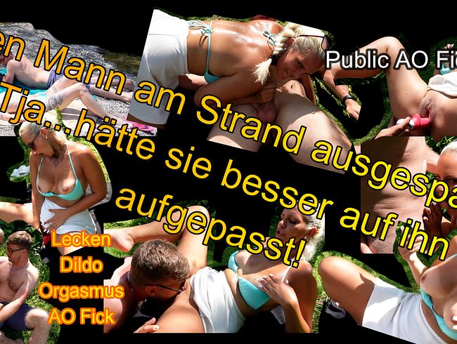 Download: Nicix-Fetish - Der Tusse ihren Typen am geheimen Fickstrand ausgespannt!