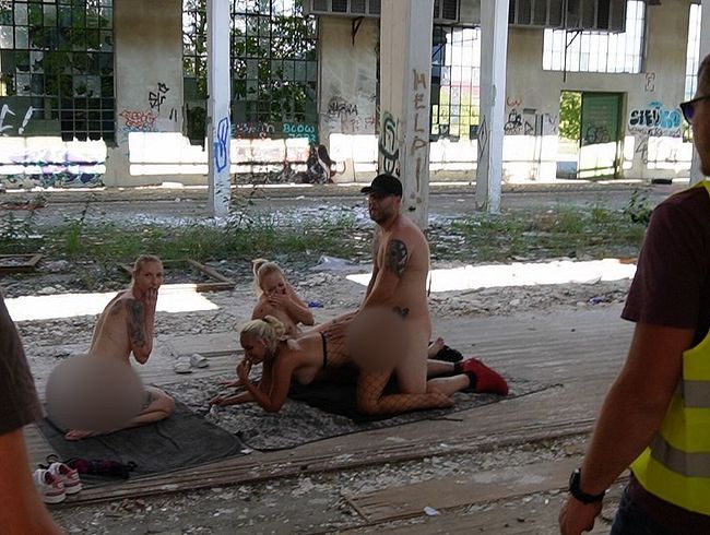 Download: Nicix-Fetish - ES GAB Kein Halten mehr! FFFM wird zur VERSAUTEN Orgie im Industriegebiet!