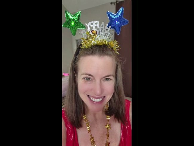 Download: NikkiNevada - Die sexy MILF Nikki wünscht Ihnen ein frohes neues Jahr!