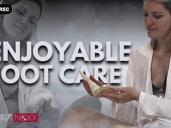 Download: NoraNoxx - Enjoyable foot care to jerk off