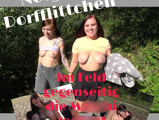Download: Pia_July - Notgeile Dorfflittchen - im Feld gegenseitig die Muschi zerfickt