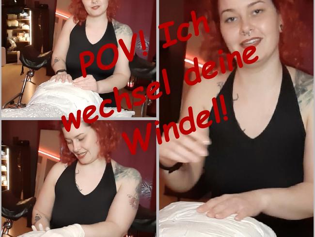Download: PiercingKitty - POV! Ich wechsel deine volle Windel