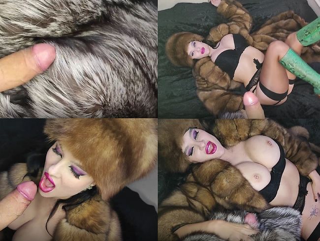 Download: Princess18xxx - Mann findet meinen Pelzmantel und spritzt darauf