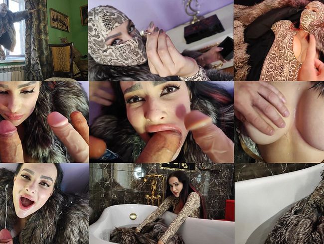 Download: Princess18xxx - Räuber bekommt schmutzige Cumshots auf Pelze und die totale Zerstörung des Pelzmantels