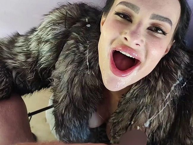 Download: Princess18xxx - Räuber bekommt schmutzige Cumshots auf Pelze und die totale Zerstörung des Pelzmantels