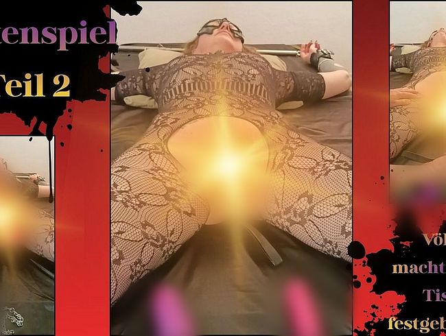 Download: PrincessNina - Kettenspiel Teil 2: Am Tisch festgebunden und mich selbst eingesaut