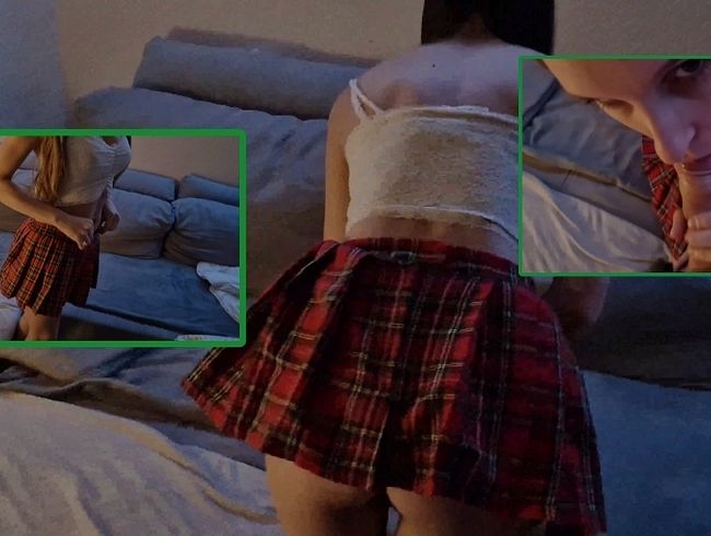 Download: QueenNessy - Ich kleine Schlampe lutsch den Schwanz meines Stiefbruders!