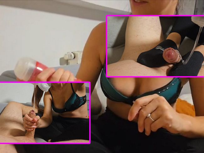 Download: QueenNessy - Sockenliebhaber bekommt meine geilen schwarzen Socken mit Gleitgelspielchen