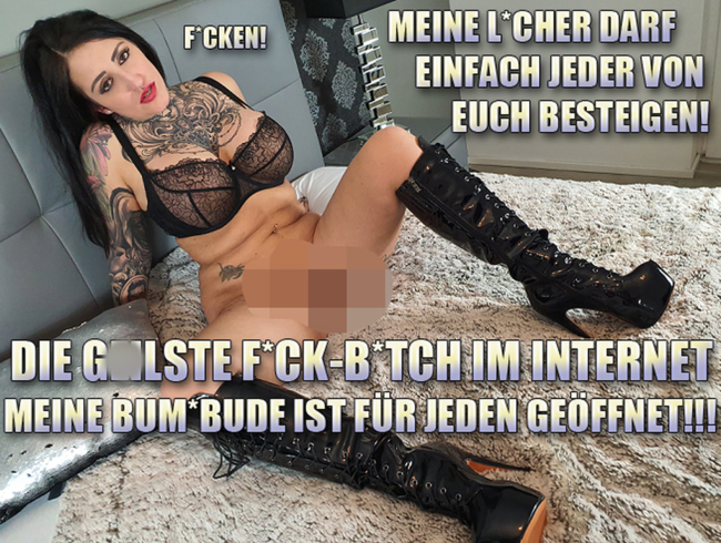 Download: QueenParis - Die Geilste Fick-Bitch im Internet! Meine Bumsbude ist für JEDEN Geöffnet!