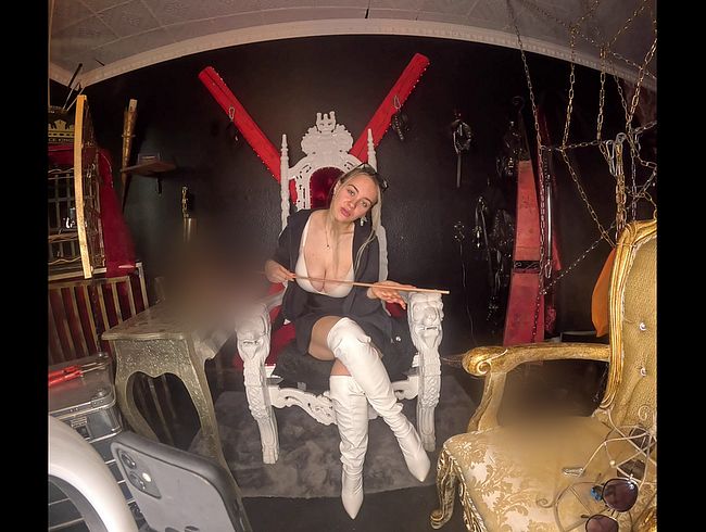 Download: Queen_Of_Bdsm_vipDom - SoloErziehung Herrin sagt dir wie du dich selbst schlagen musst!