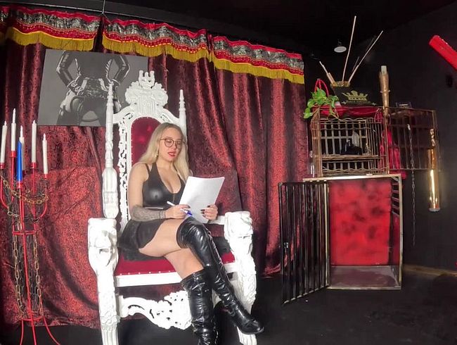 Download: Queen_of_Bdsm_vipDom - Jetzt bist DU mein EIGENTUM FÜR IMMER! Sklavenvertrag wird aufgesetzt...
