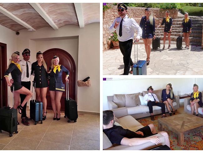 Download: RosellaExtrem - Creampie- und Cum- Airlines! Wir bringen dich zum spritzen! Teil 1