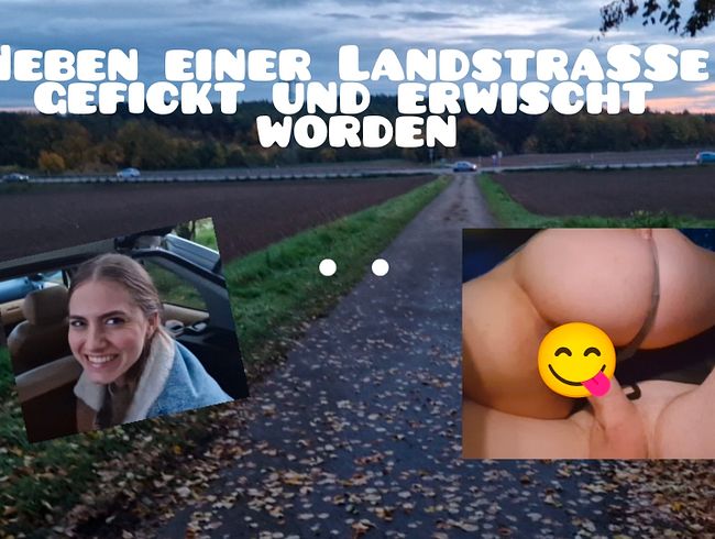 Download: RubyRubin - Neben einer Landstraße gefickt und erwischt worden