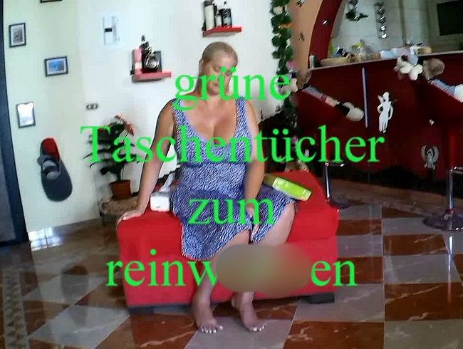 Download: SEX4ALL - grüne Taschentücher zum rein wichsen