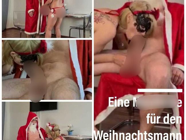 Download: Sabrina2295 - Den Weihnachtsmann vrführt - Rohr lutschen & entleeren Eichel vollen Sperma