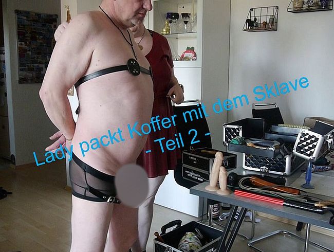 Download: SexyDomSanne - Lady packt Koffer mit dem Sklaven - Teil 2