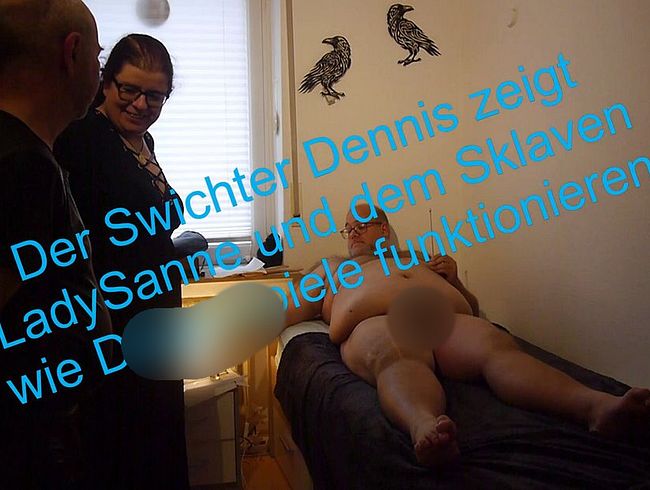 Download: SexyDomSanne - Der Swichter Dennis zeigt LadySanne und dem Sklaven wie Dilatorspiele funktionieren