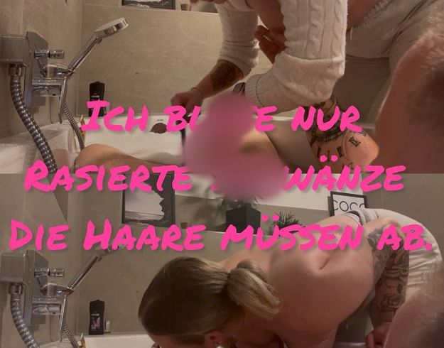 Download: SexyJanaHot - Janas Gesetz - erst rasieren dann blasen