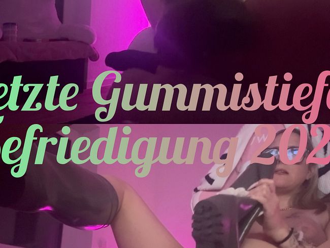 Download: SexyJanaHot - Letzte Gummistiefel Befriedigung 2025