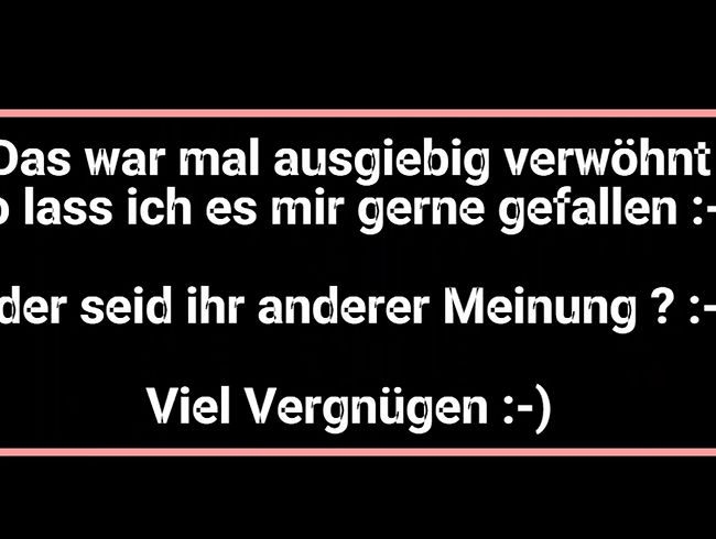 Download: So_horny81 - Das war mal ein Verwöhnprogramm