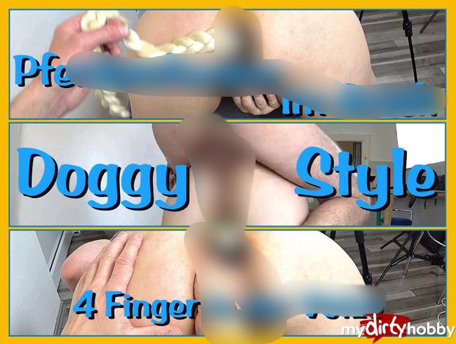 Download: SportHotel - Doggy Pferdeschwanz &  Finger in der Votze