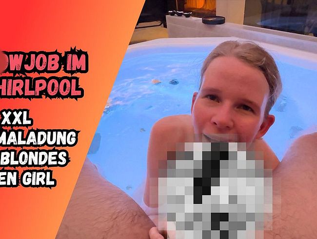 Download: Stefan_Hartmann - Blondes Teen bläst Schwanz im Whirpool! Geiles Facial für die Schlampe!