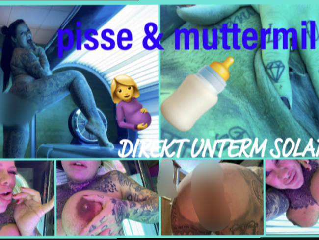 Download: SteffiBlond - pisse & muttermilch DIREKT UNTERM SOLARIUM!
