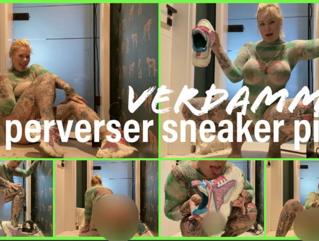 Download: SteffiBlond - Verdammt perverse sneaker piss