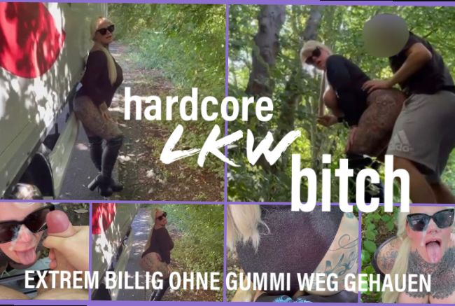 Download: SteffiBlond - hardcore LKW bitch | EXTREM BILLIG OHNE GUMMI WEG GEHAUEN