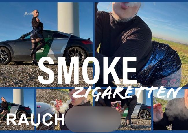 Download: SteffiBlond - SMOKING ZIGARETTEN RAUCH BITCH
