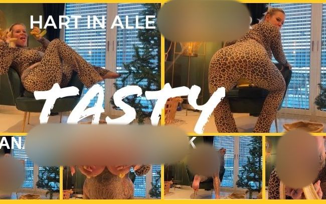 Download: SteffiBlond - TASTY BANANENSCHWANZ FICK | hart in alle 3 Löcher