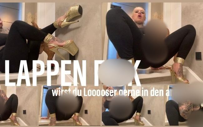 Download: SteffiBlond - LAPPEN FICK! wirst du loooser gerne in den arsch gefickt?