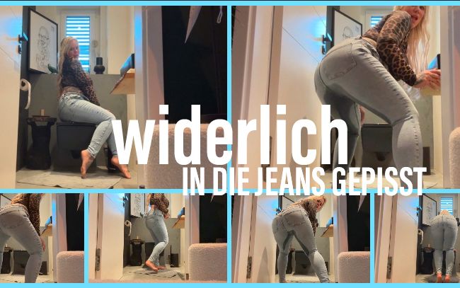 Download: SteffiBlond - widerlich IN DIE JEANS GEPISST