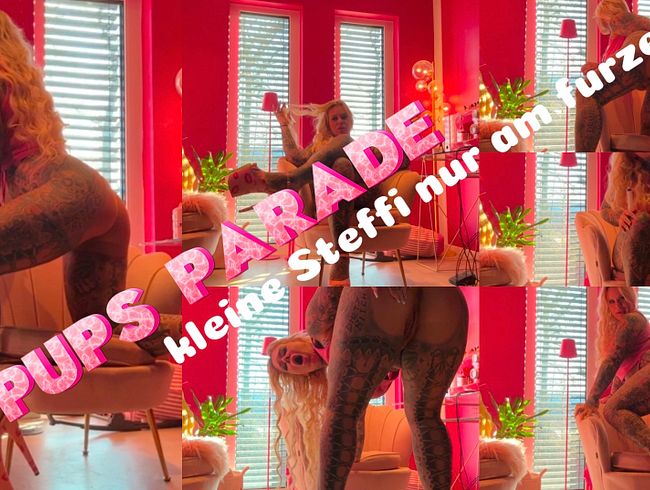 Download: SteffiBlond - PUPS PARADE | kleine Steffi nur am furzen
