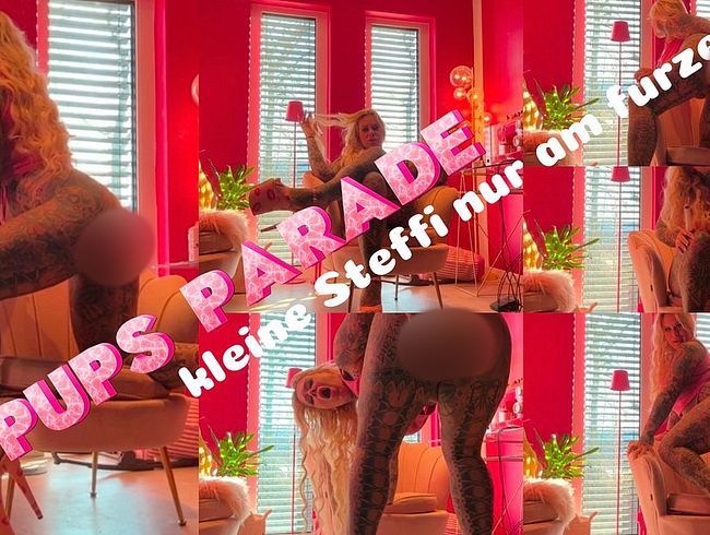 Download: SteffiBlond - PUPS PARADE | kleine Steffi nur am furzen