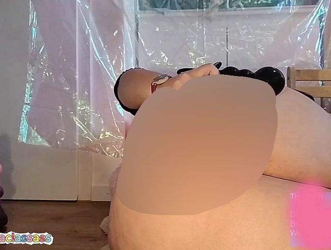 Download: Stellaclassass - Anal pumping dildo mit Gape