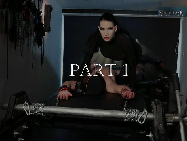 Download: Strict_Senz - Miss Alessa Milano Nylons, my Bitch & Facestitting on the Rack Part 1.0