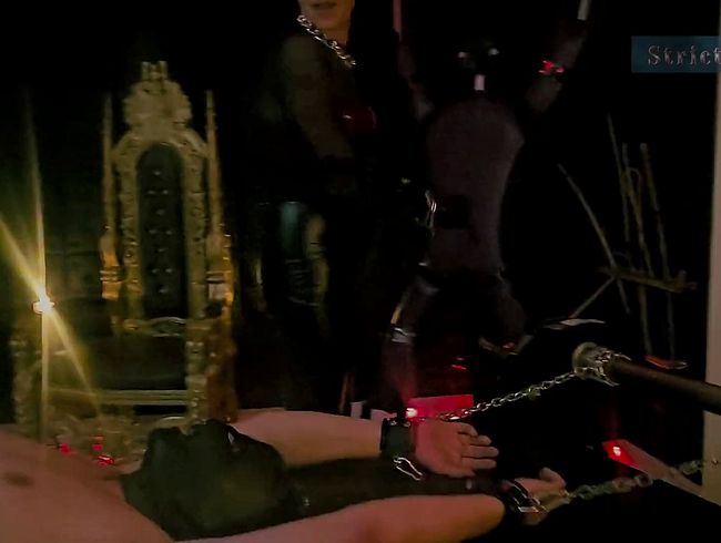 Download: Strict_Senz - Stina Stone Femdom Handjob Tease Denial Facesitting by Mistress in Leather Gloves Part 1