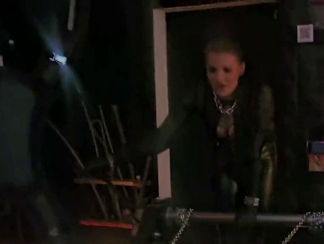 Download: Strict_Senz - Stina Stone Mercyless Stretching on the Rack by Mistress in Leather Gloves Part 1