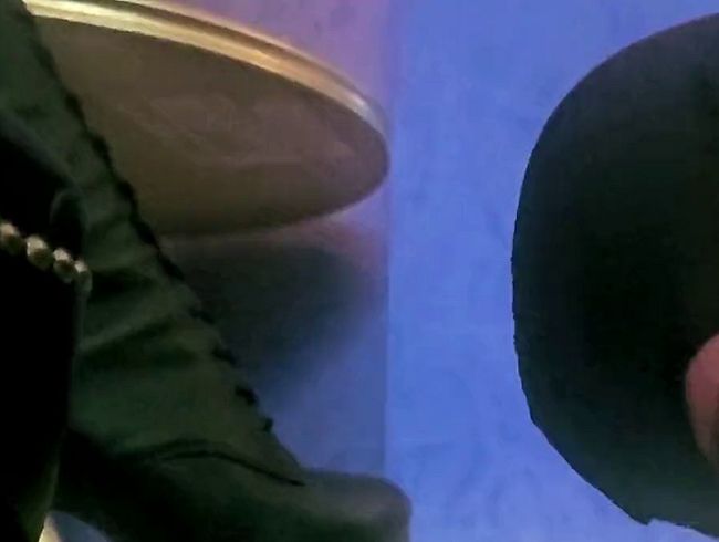 Download: Strict_Senz - Stina Stone Femdom Spitting Food Crushing Feeding by German Mistress in Leather Gloves Part 1