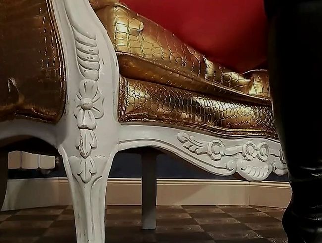 Download: Strict_Senz - Femdom Spitting Food Crushing Feeding by German Mistress in Leather Heels Part 2