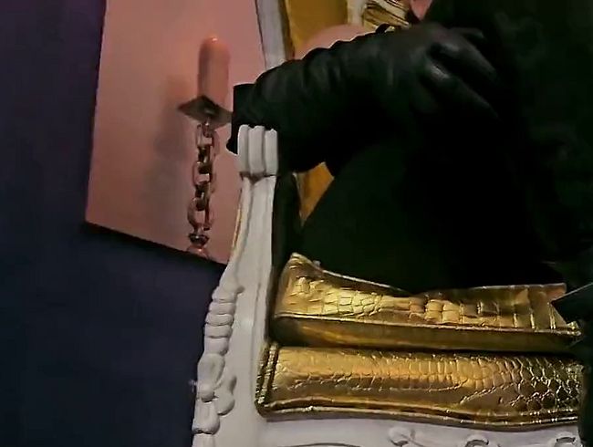 Download: Strict_Senz - Monika Schmidt Food Crushing Spitting Bootworship Verbal Humiliation SPH in Leathergloves