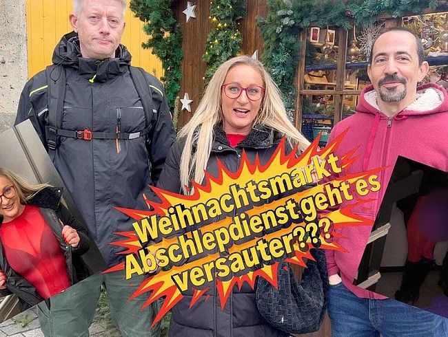 Download: Studentin-Aneta - Weihnachtsmarkt Abschleppdienst !!! Geht es versauter??? Schlammschieben der Extraklasse !
