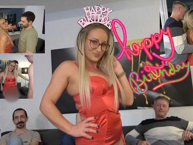 Download: Studentin-Aneta - 100% Real!!Happy Birthday for ME !!! Hardcore Geburtstag Gangbang fur mich !!