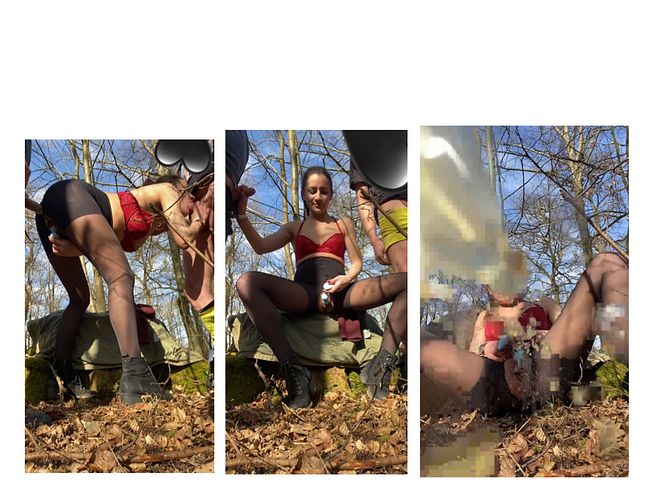 Download: Sue_Nova - Erster Dreier mit zwei prallen Schwänzen & dann gleich Outdoor / ,,Sue, nicht auf die Linse pissen!“