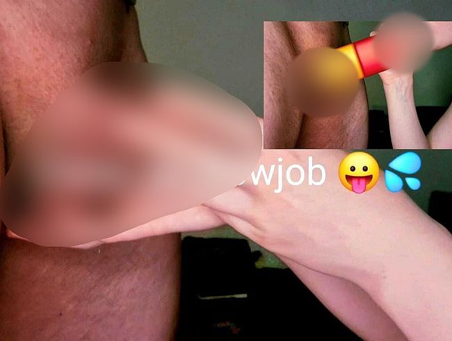 Download: SweetSoul24 - Sinnlicher Blowjob ! Close-Up, Nahaufnahme und angespritzt !