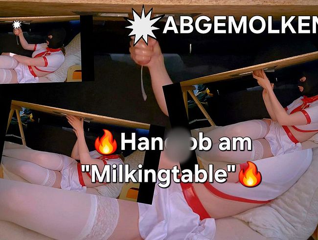 Download: SweetSoul24 - Handjob am Melktisch ! Sexy Krankenschwester melkt Schwanz !